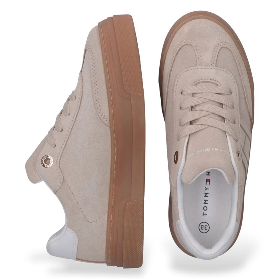 Sneakers da ragazza stile retrò fondo platform Tommy Hilfiger | T3A9339881840A360